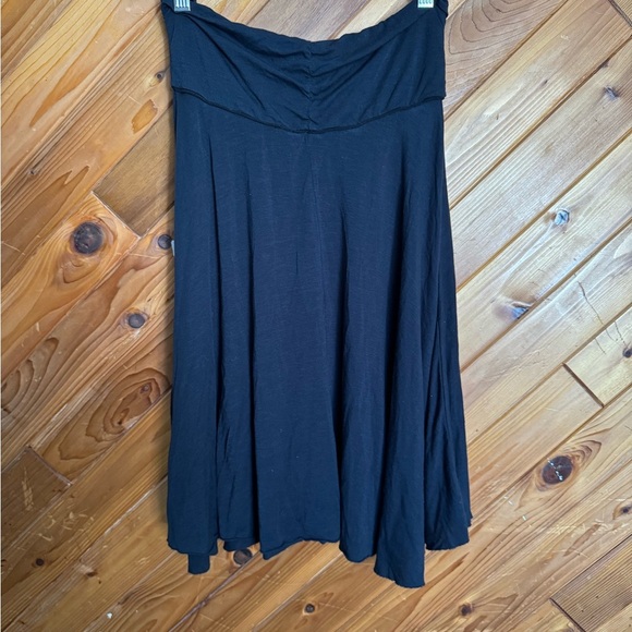Free People Black A-Line Skirt Size Small - Picture 4 of 4